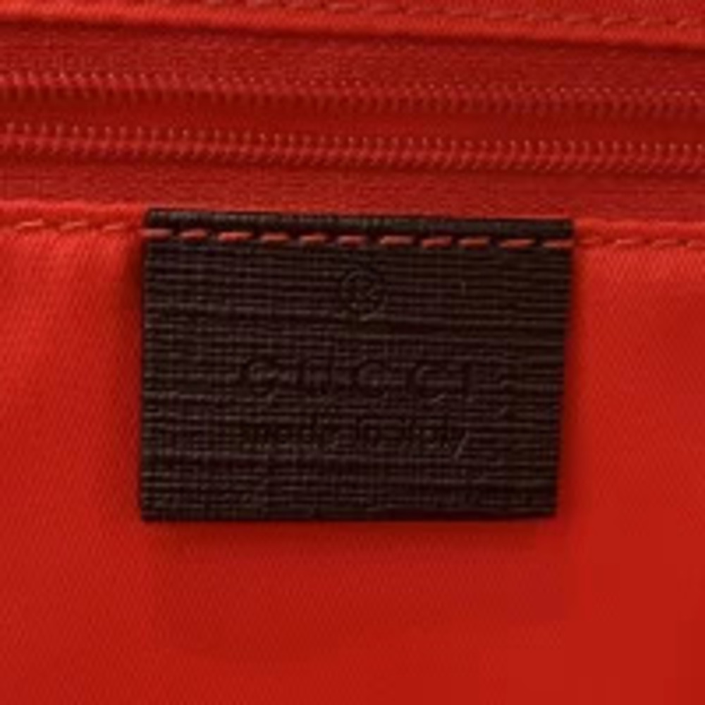 Gucci Backpack Daypack Punky Friend GG Supreme Canvas Sherry Brown - Picture 7 of 9